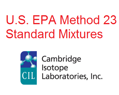 Chất chuẩn Mix theo U.S. EPA Method 23 - Determination of polychlorinated dibenzo-p-dioxins (PCDD's) and polychlorinated dibenzofurans (PCDF's) from stationary sources